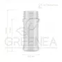 Банка "Спирея" 75 мл (прозрачная) 37 мм в интернет-магазине Greenea