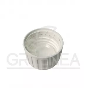 Крышка винтовая 28/410 (белая, ребристая) КПВ тип 2 в интернет-магазине Greenea