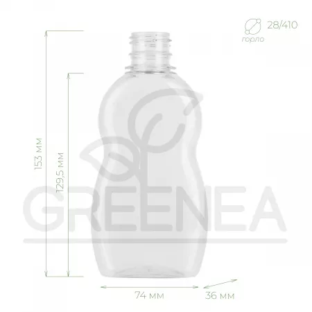 Флакон "Вербена" 250 мл (прозрачный) 28/410 в интернет-магазине Greenea
