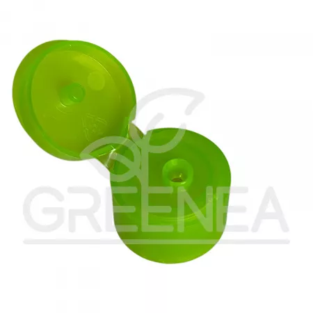 Крышка флип-топ 24/410 (зеленая, глянцевая) в интернет-магазине Greenea