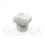 Крышка диск-топ 24/410 (белая, матовая) в интернет-магазине Greenea