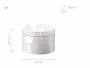 Крышка флип-топ 24/410 (белая, матовая, широкая) в интернет-магазине Greenea