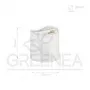 Крышка диск-топ 28/410 (белая, глянцевая) в интернет-магазине Greenea