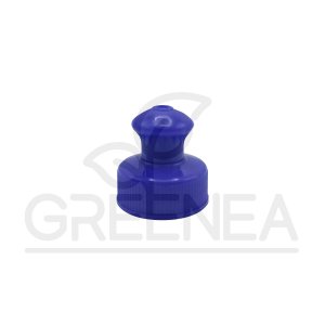 Крышка спорт-кап 28/410 (синяя, ребристая) в интернет-магазине Greenea