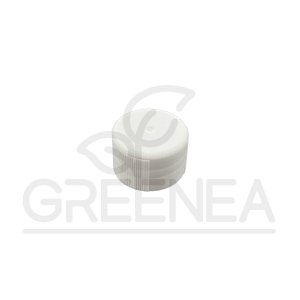 Крышка винтовая 28/410 (белая, с рифленой вставкой) в интернет-магазине Greenea
