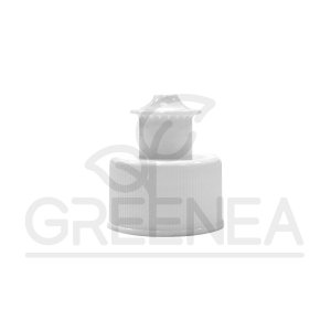 Крышка спорт-кап 28/410 (белая, ребристая) в интернет-магазине Greenea