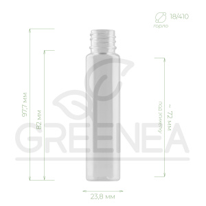 Флакон "Астер" 30 мл (прозрачный, длинный) 18/410 в интернет-магазине Greenea