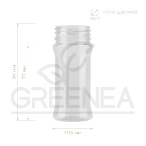 Банка "Спирея" 75 мл (прозрачная) 37 мм в интернет-магазине Greenea