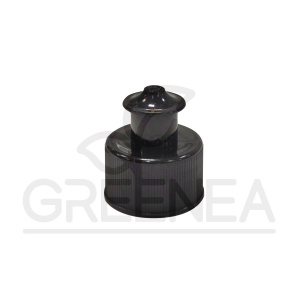 Крышка спорт-кап 28/410 (черная, ребристая) в интернет-магазине Greenea