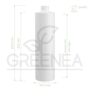 Флакон "Адонис" 400 мл (белый) 24/410 в интернет-магазине Greenea