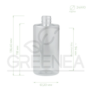 Флакон "Пентас" 300 мл (прозрачный) 24/410, тип 2 в интернет-магазине Greenea