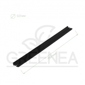 Палочка для диффузора (фибра, черная) 150х3 в интернет-магазине Greenea