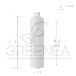 Флакон "Сакура" 400 мл (белый) 24/410 в интернет-магазине Greenea