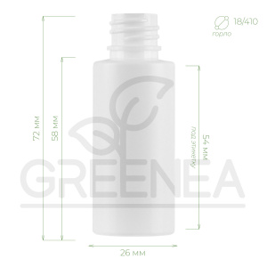 Флакон "Адонис" 30 мл (белый) 18/410 в интернет-магазине Greenea