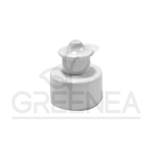 Крышка спорт-кап 28/410 (белая ребристая) тип 2 в интернет-магазине Greenea