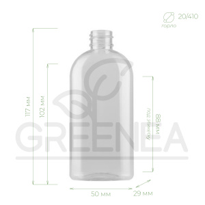 Флакон "Приория" 100 мл (прозрачный) 20/410 в интернет-магазине Greenea